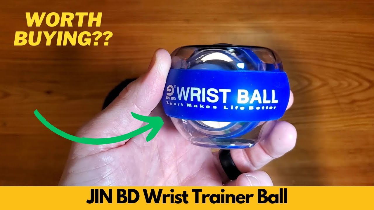 JIN BD Wrist Trainer Ball Auto Start Gyroscopic Forearm Exerciser Gyro Ball for Strength - Worth It?