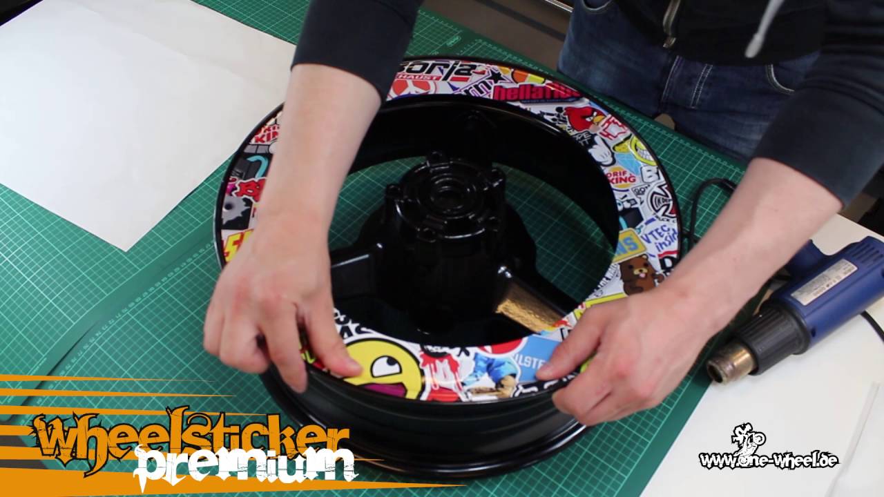 Wheelsticker Premium Felgenaufkleber Tutorial Montageanleitung www.one-wheel.de