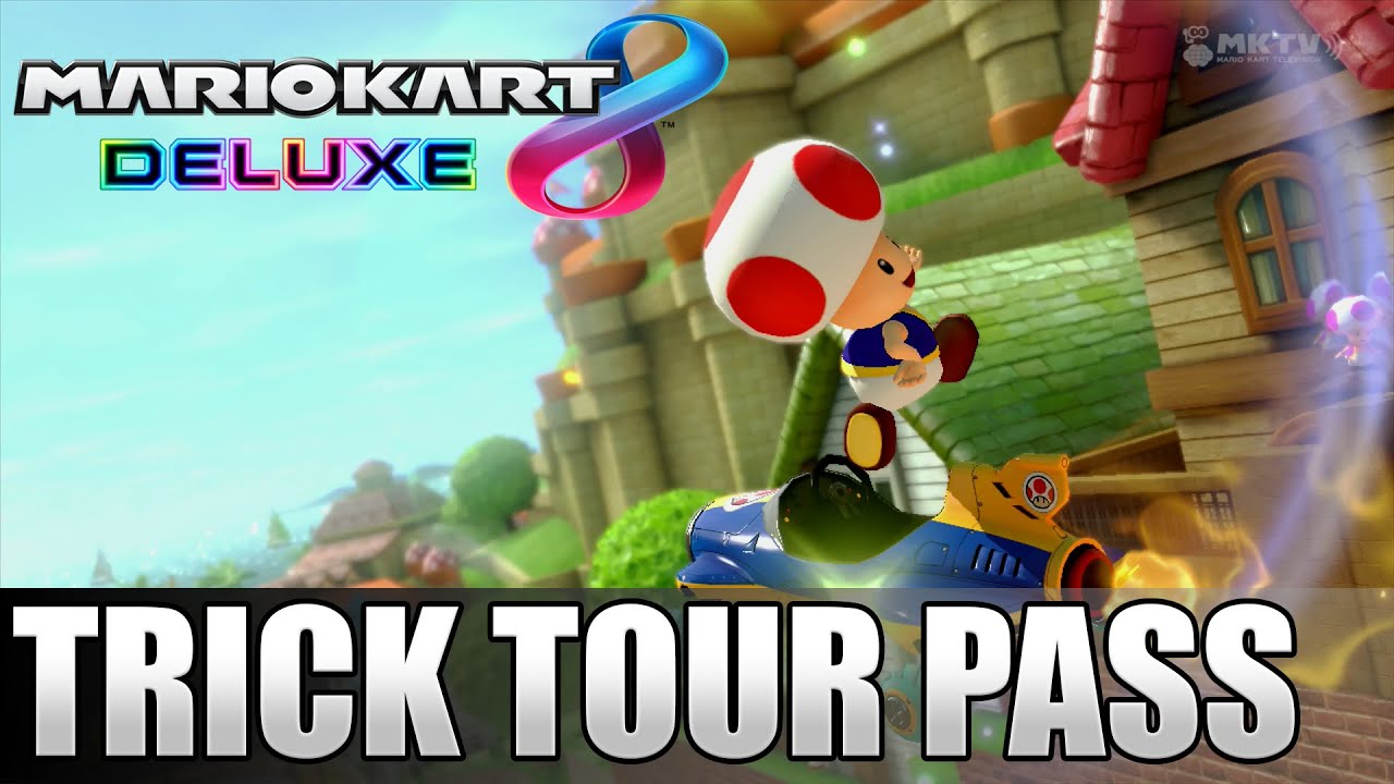Mario Kart 8 Deluxe: Trick Tour Pass - All Tracks (Wave 1 & 2)