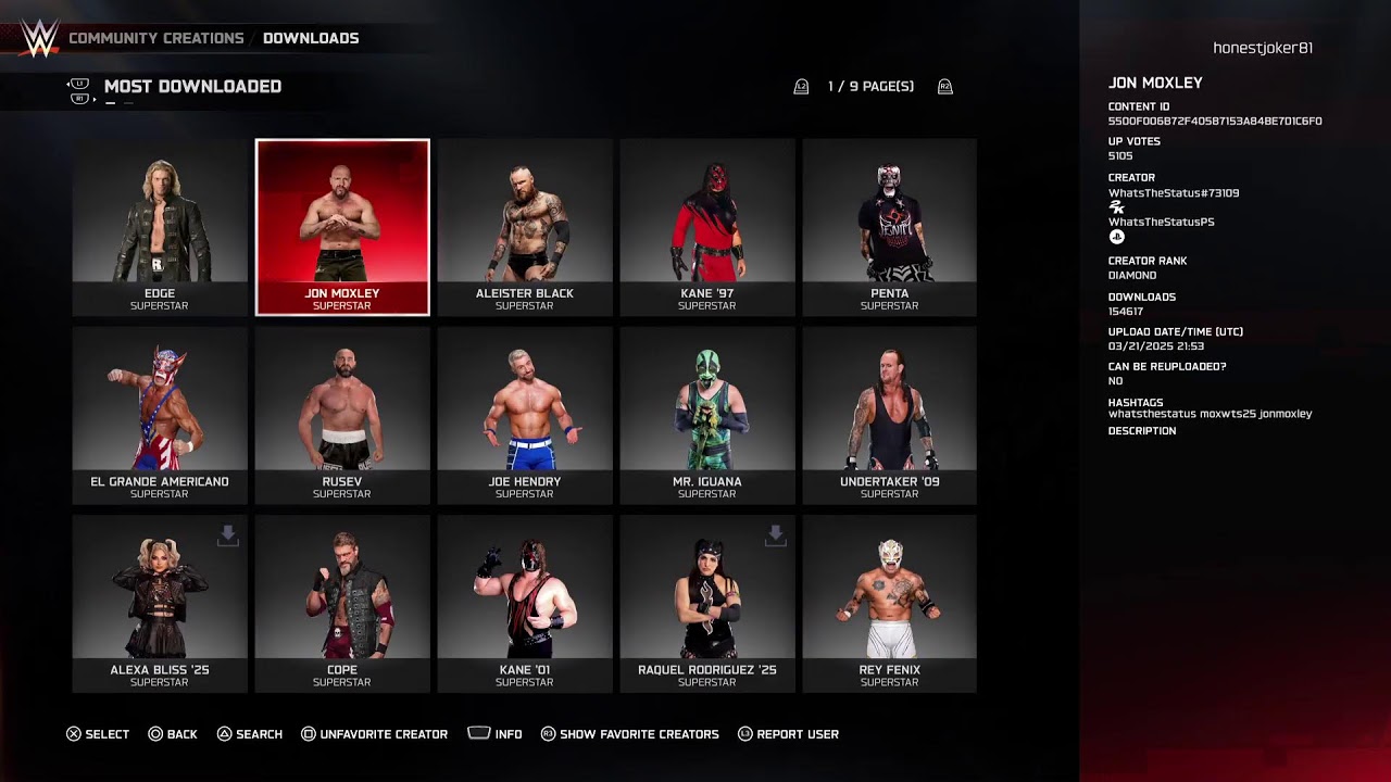 WWE 2K25 terror group