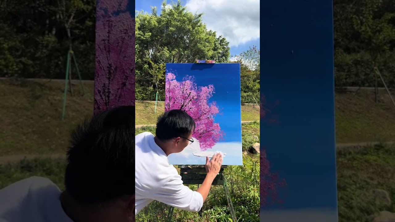 Master the Art of Drawing Pink Jacaranda Trees - Step-by-Step Guide