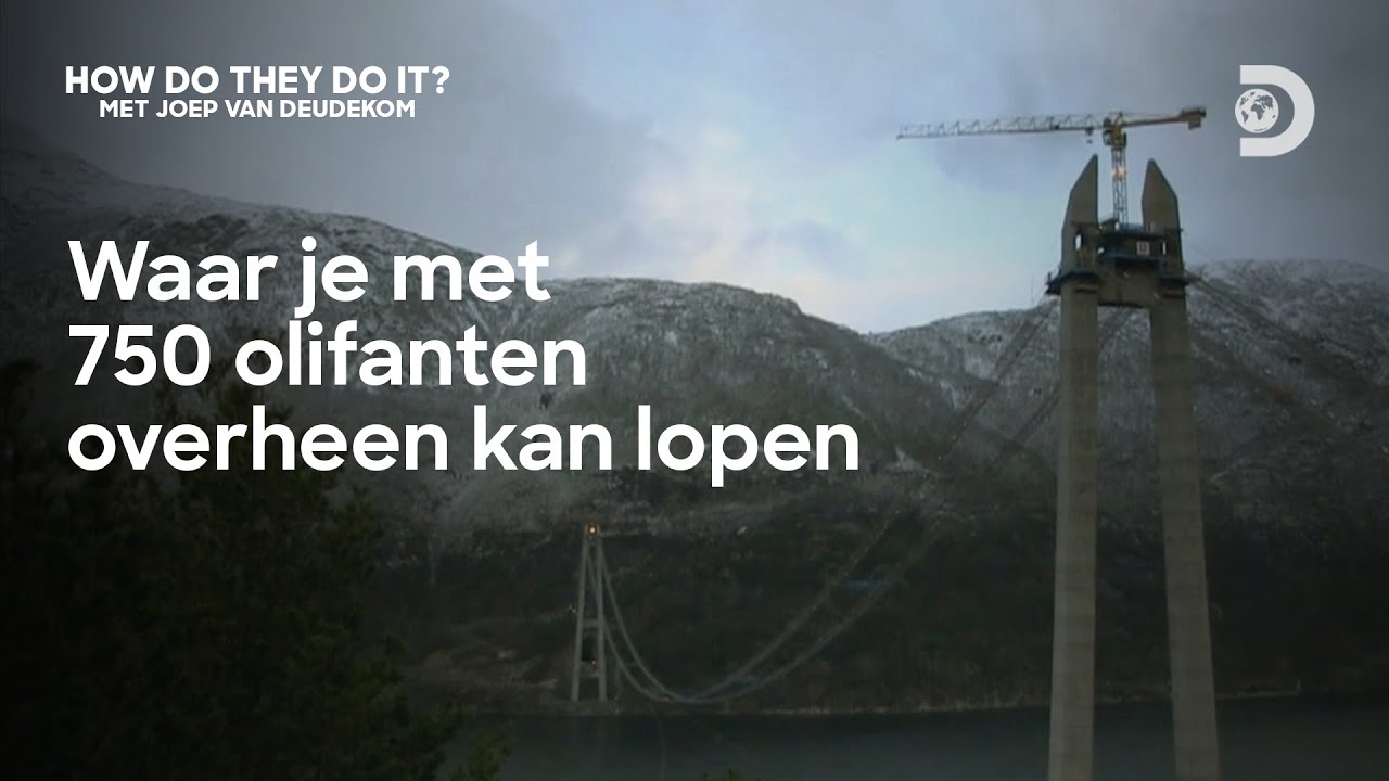 Wat er allemaal komt kijken bij een grote hangbrug in Finland