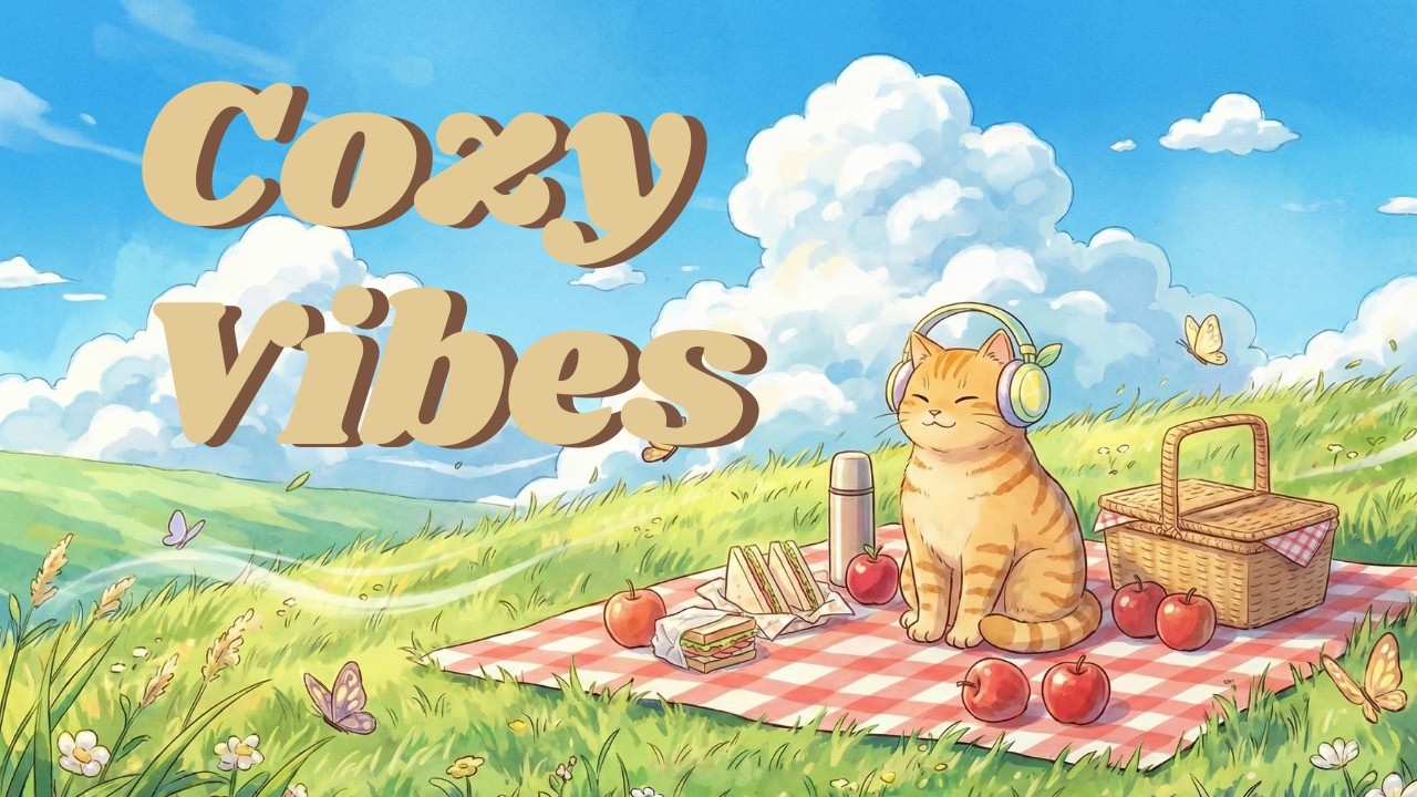 Happy Lofi Beats for a Good Mood / Relax Spring Picnic with Yuzu
