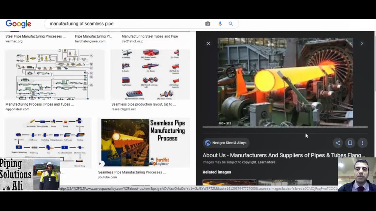 Pipe manufacturing methods (14th Session of ASME B31.3 Course)