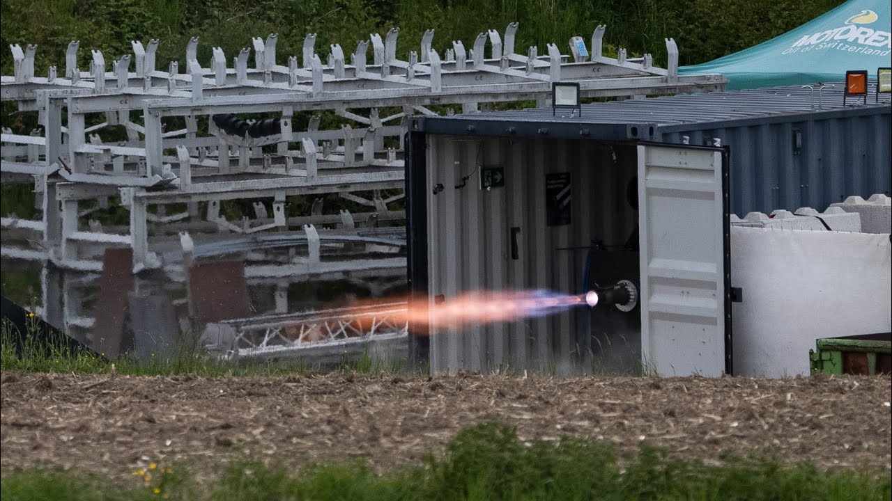 Firehorn II - B3 - Static Fire Test 1