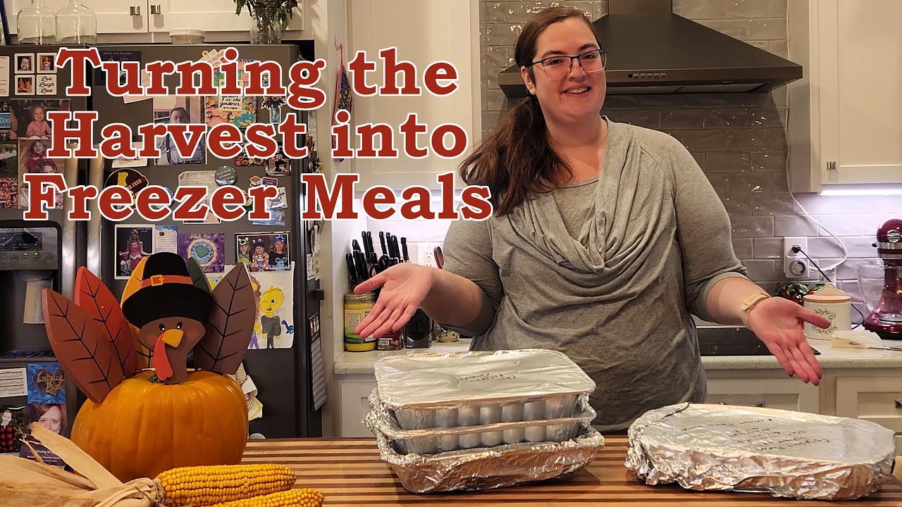 Preserving the Harvest Freezer Meals, Baba Ganoush, and Frozen Peppers