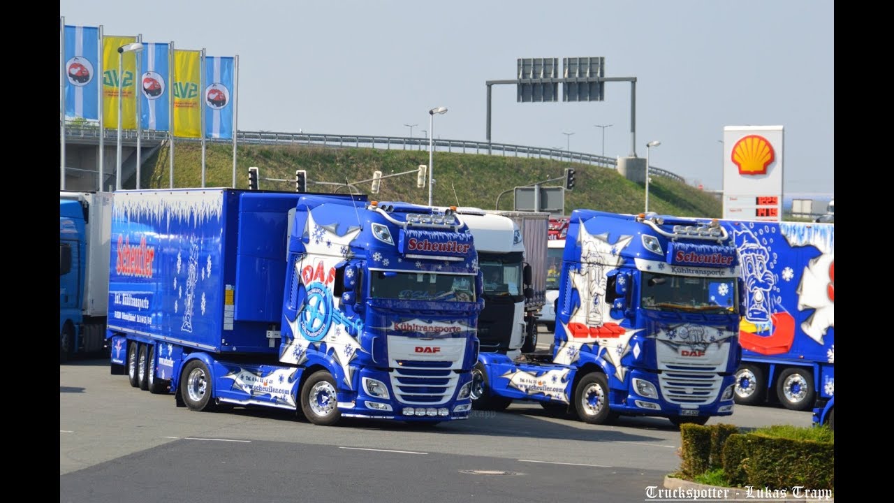 Rüssel Truck Show 2018 - Scheufler Kühltransporte mit Scania New Generation