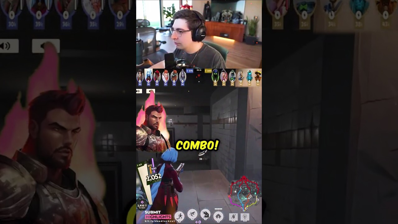 Shroud vs. Insane Lash + Dynamo Combo in Deadlock! #deadlock #deadlockgameplay #shroud