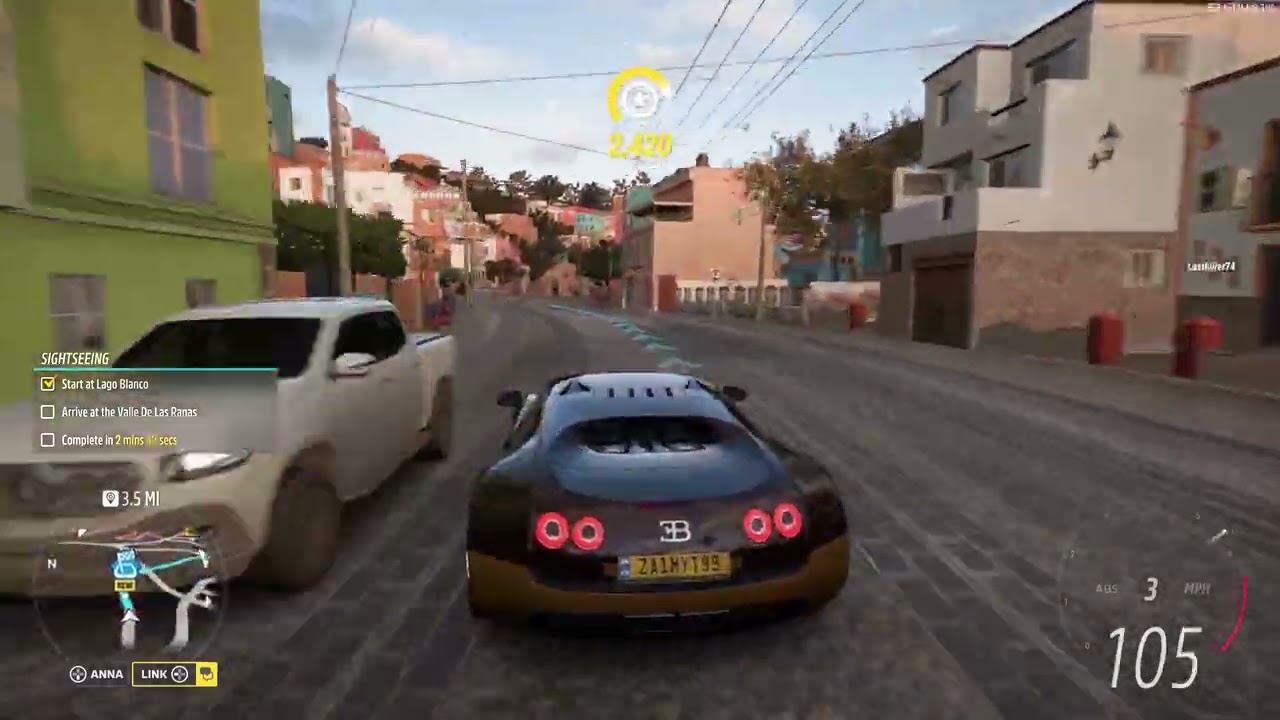 Forza Horizon 5 Lago Blanco to Valle De Las Ranas