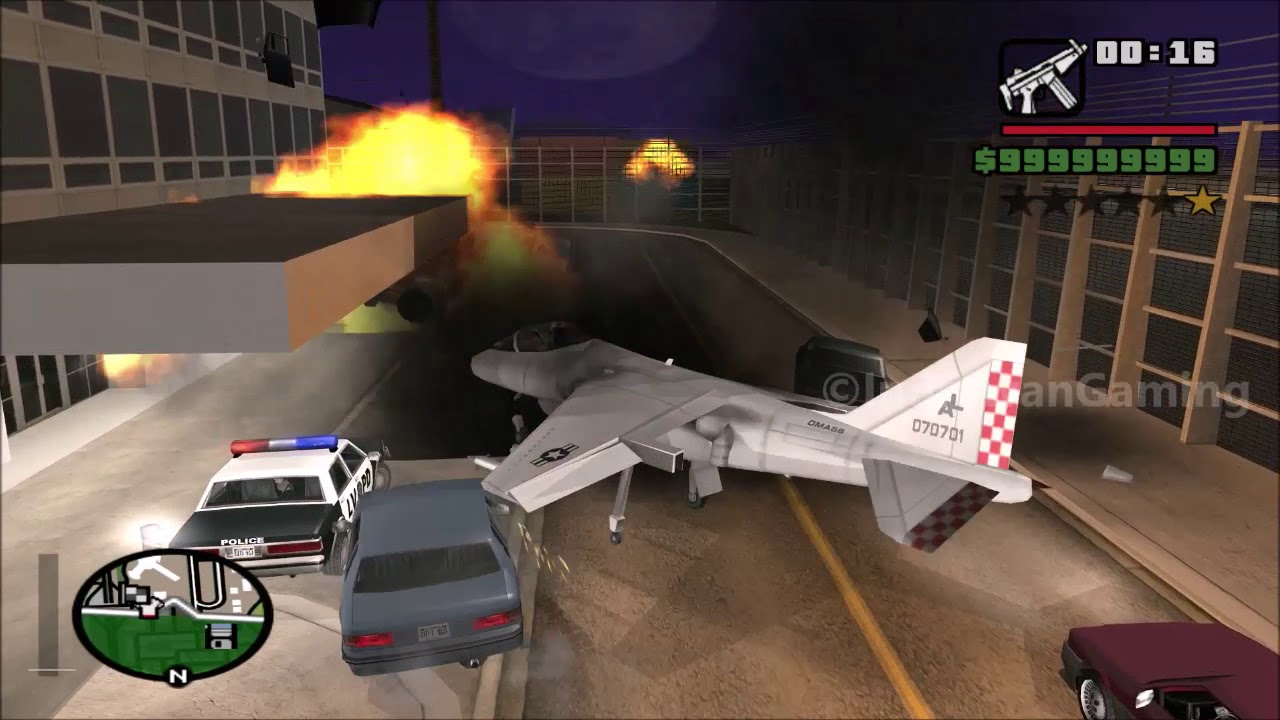 GTA San Andreas - Wasted #8 (with Wrecking Ball Mod)