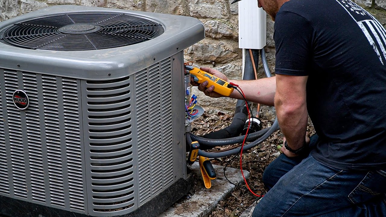 Replacing a Vapor Line Service Valve | Unit Flipped Over By TORNADO!!