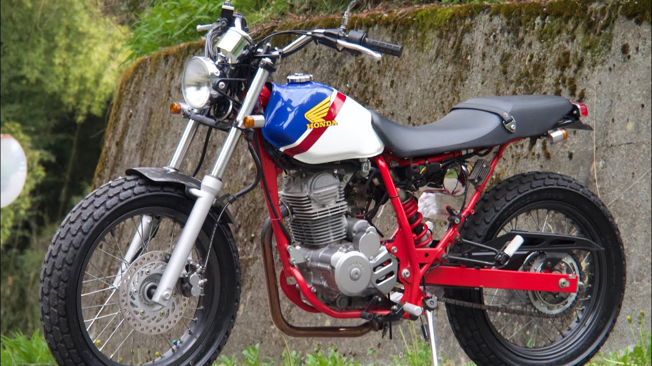 【HONDA FTR223 スカチューン】走行距離3487KM 車両紹介動画