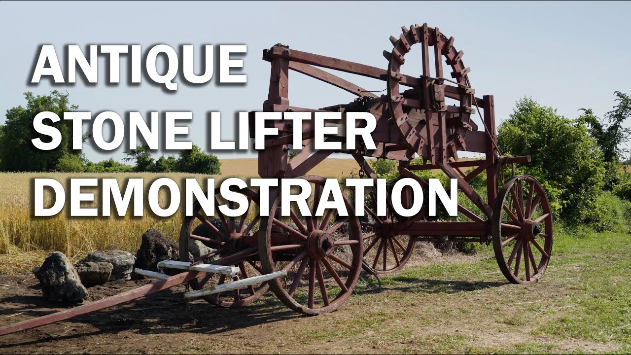 McBrien Antique Stone Lifter Re-enactment