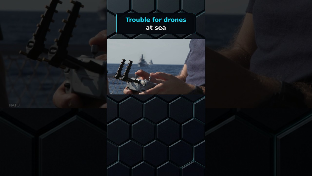 Drone attacks on the high seas: how the military defends