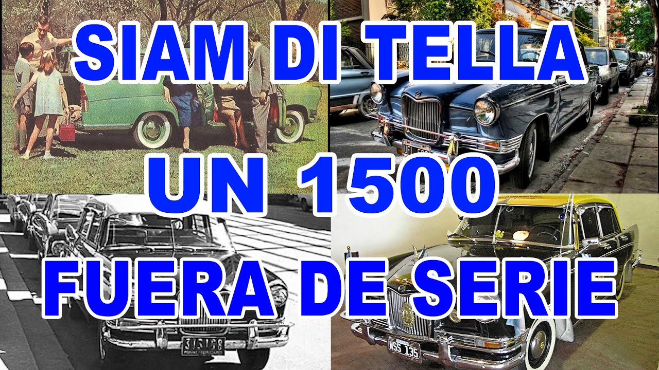 SIAM DI TELLA - UN 1500 FUERA DE SERIE