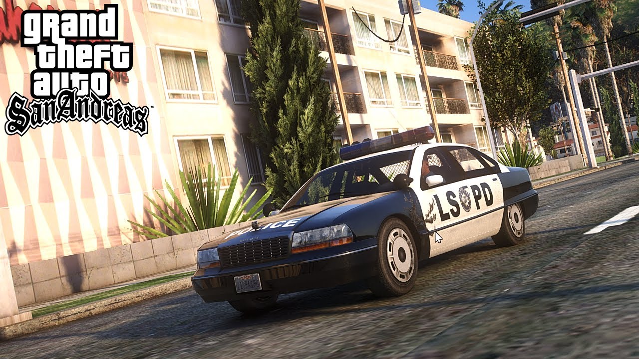 Convertí mi GTA San Andreas en un Simulador de Policia Realista !