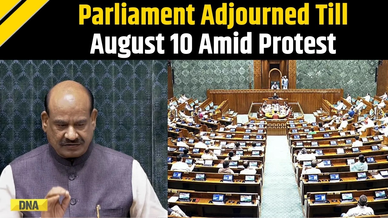 Parliament Adjourned Till August 10 Amid Opposition Demand for Amit Shah Statement