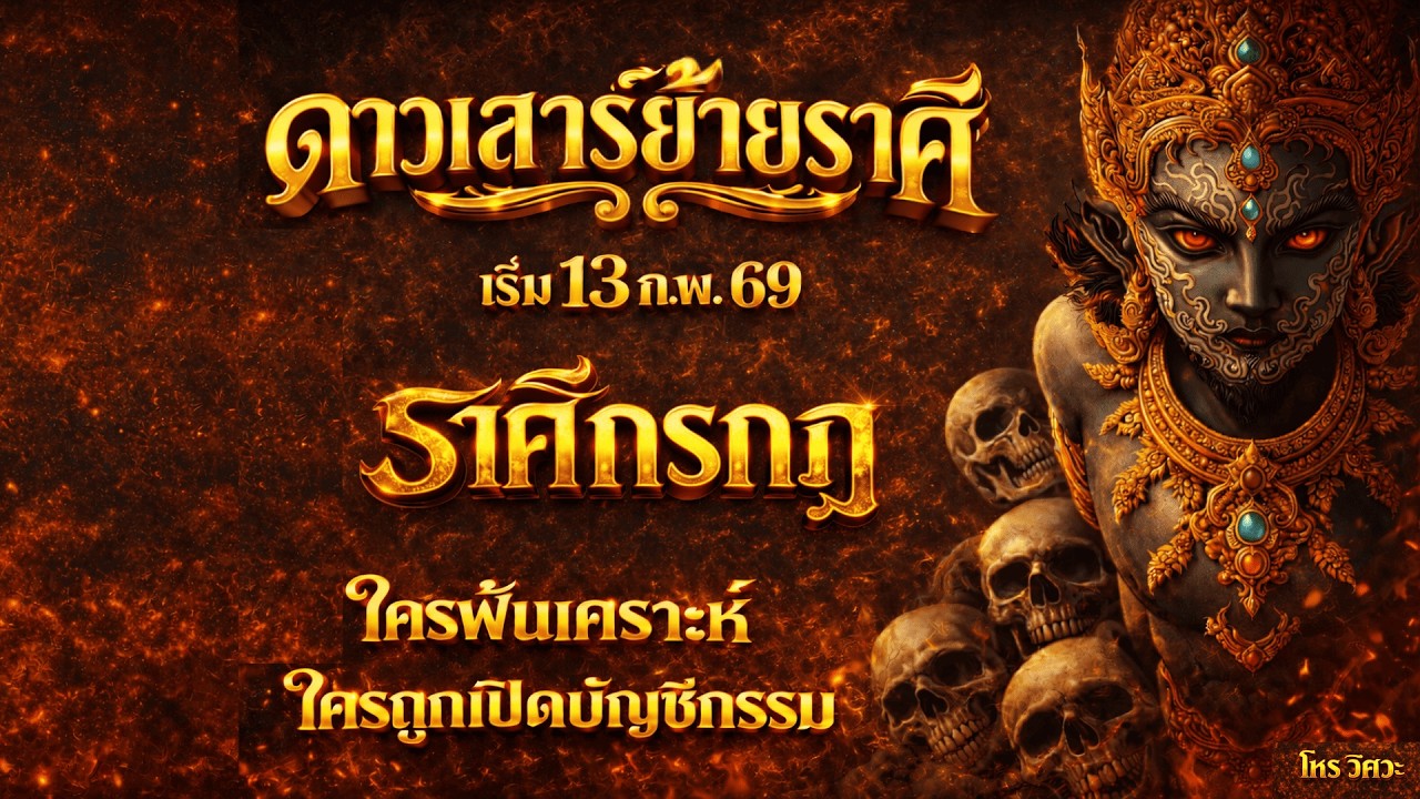 ดาวเสาร์ ๗ ย้ายมา ราศีมีน วันที่ 13 กุมภาพันธ์ 2569 เวลา 10:16 น. จะเกิดอะไรขึ้นกับดวงชะตา ราศีกรกฎ