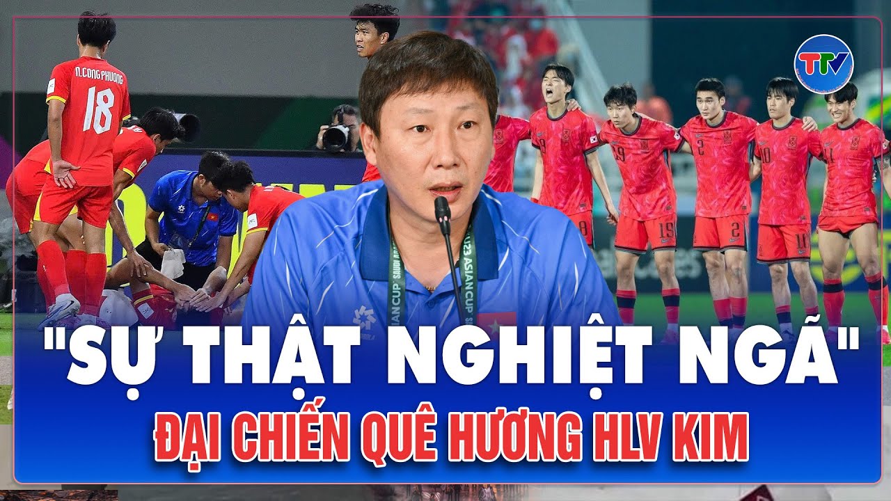 Gặp Hàn Quốc như đúng lời ước, nhưng HLV Kim Sang-sik lại rơi vào kịch bản không ai ngờ tới
