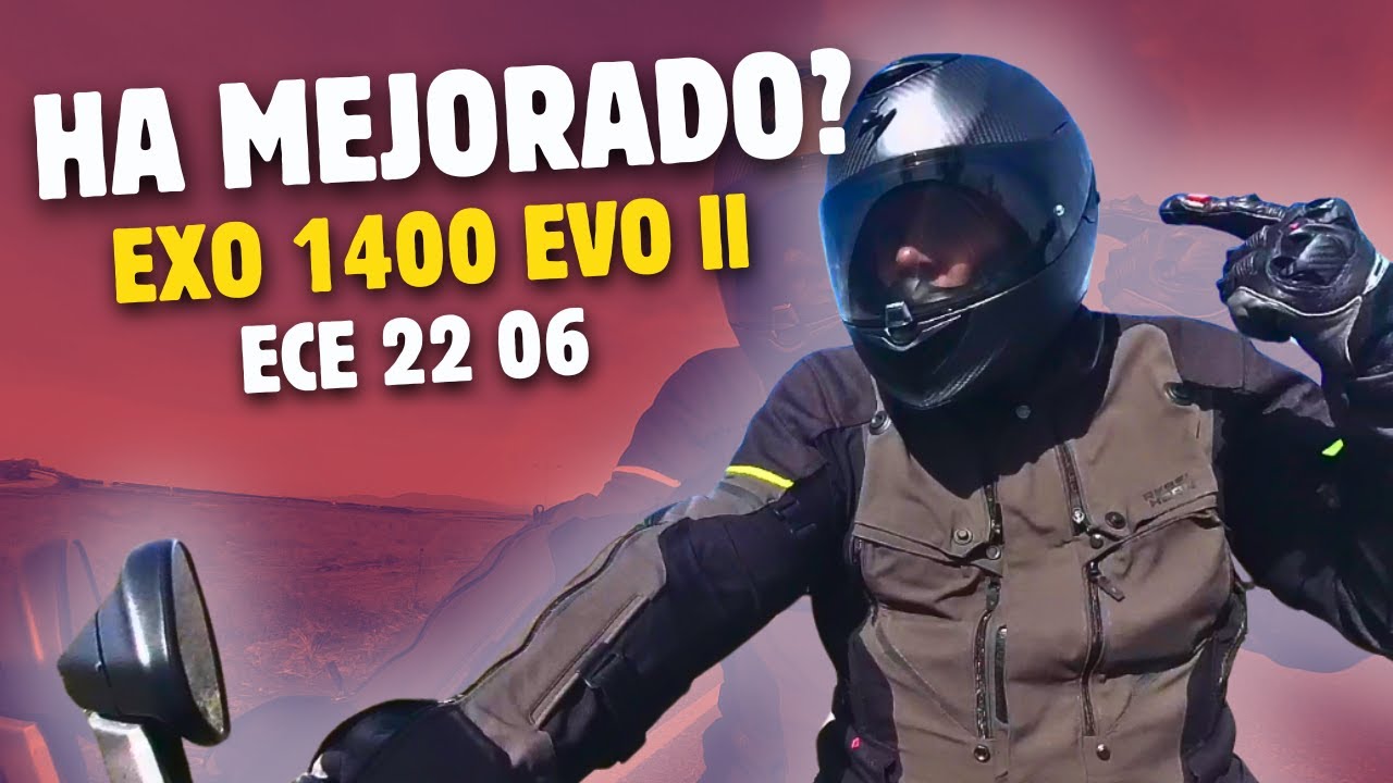 Lo volvemos a probar!! EXO 1400 Evo II Carbon ECE 22 06 //Nilmoto