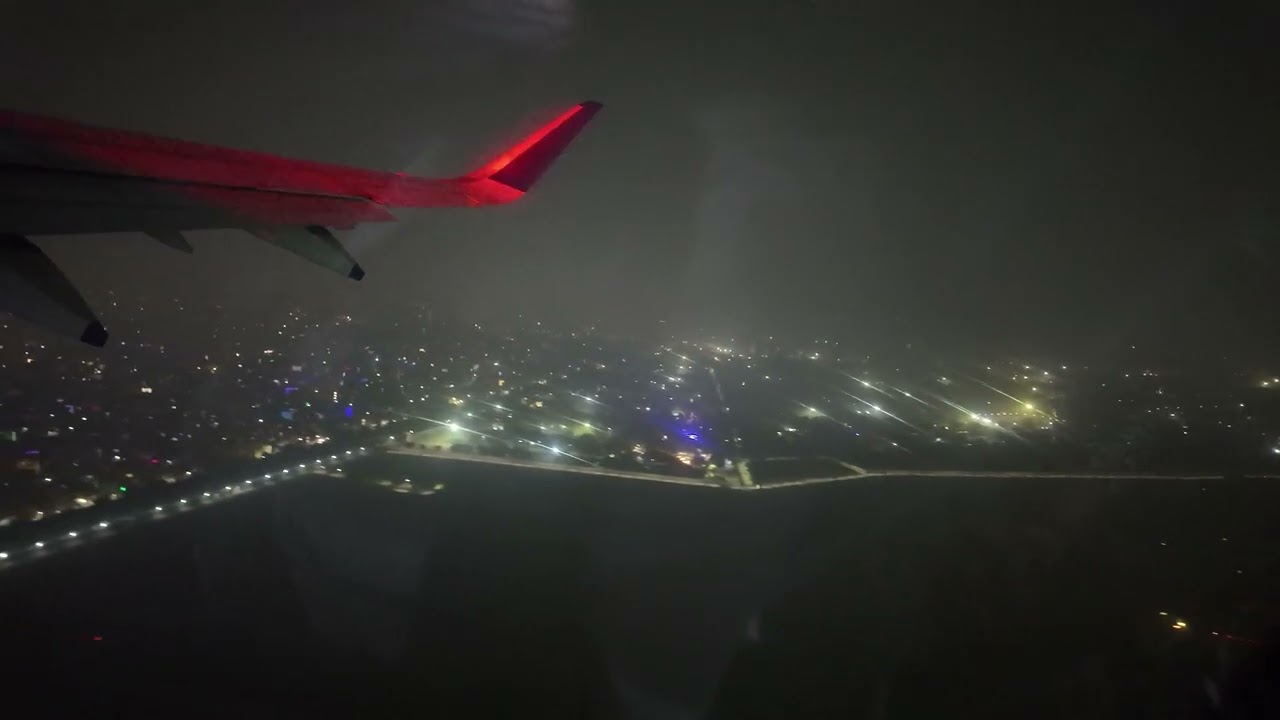 04 - Delhi Take-off Night Time