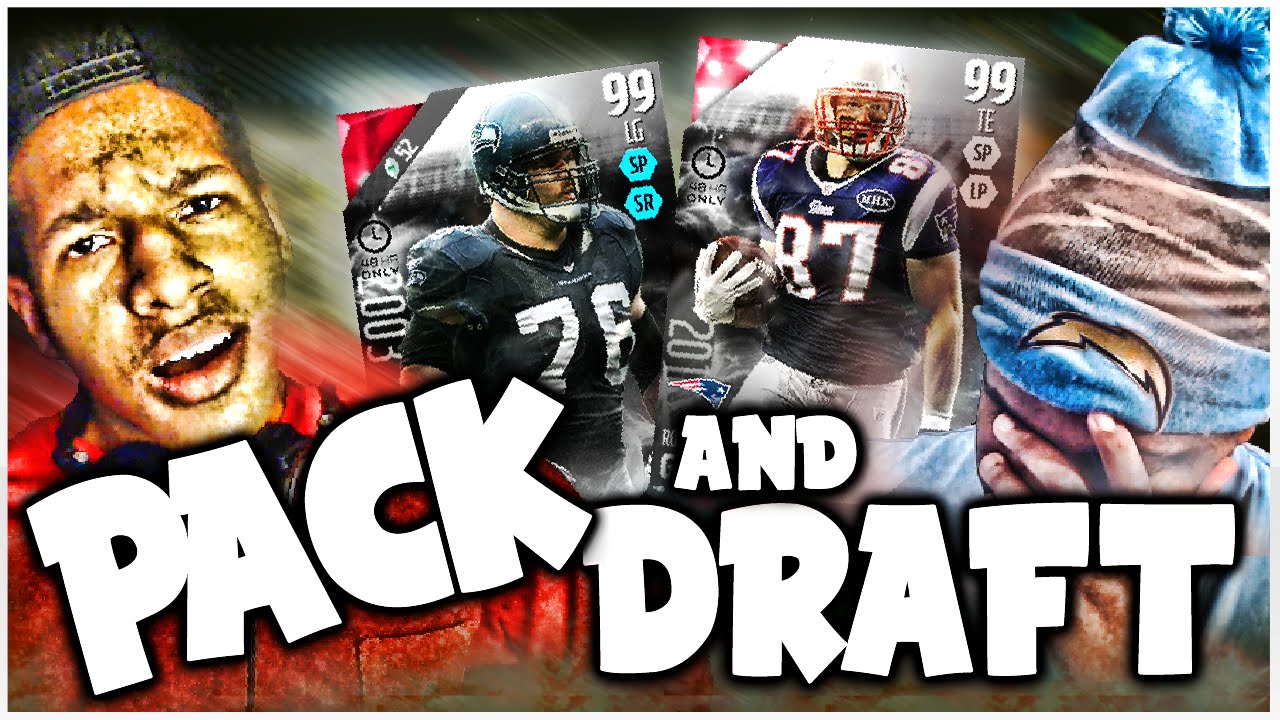 ONE POSITION CHALLENGE! PACK AND DRAFT ULTIMATE LEGEND DRAFT CHAMPIONS WAGER! Madden 16