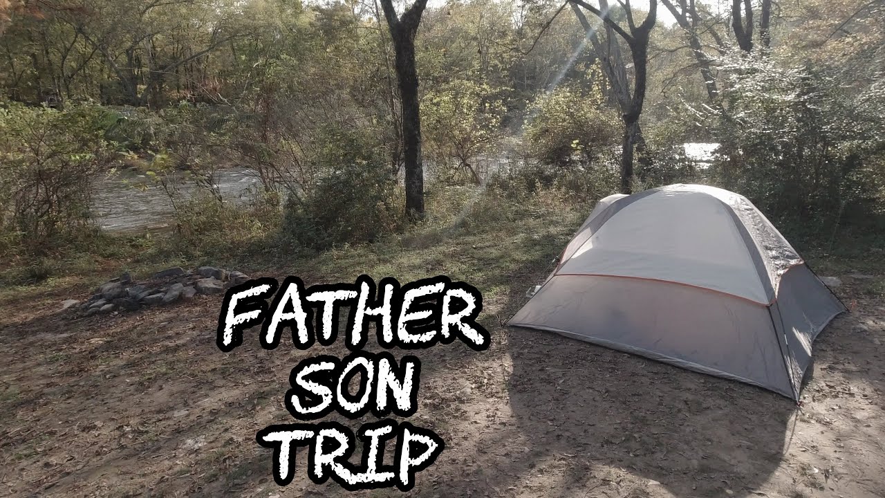 FATHER SON CAMPING AND FLY FISHING | BEAVERS BEND STATE PARK