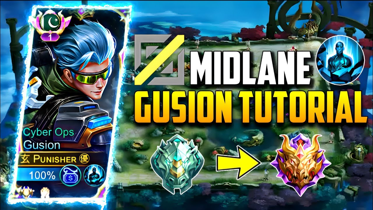 GUSION MIDLANE + PETRIFY IS TOO OP! | GUSION MIDLANE TUTORIAL | GUSION BEST BUILD 2023 | MLBB