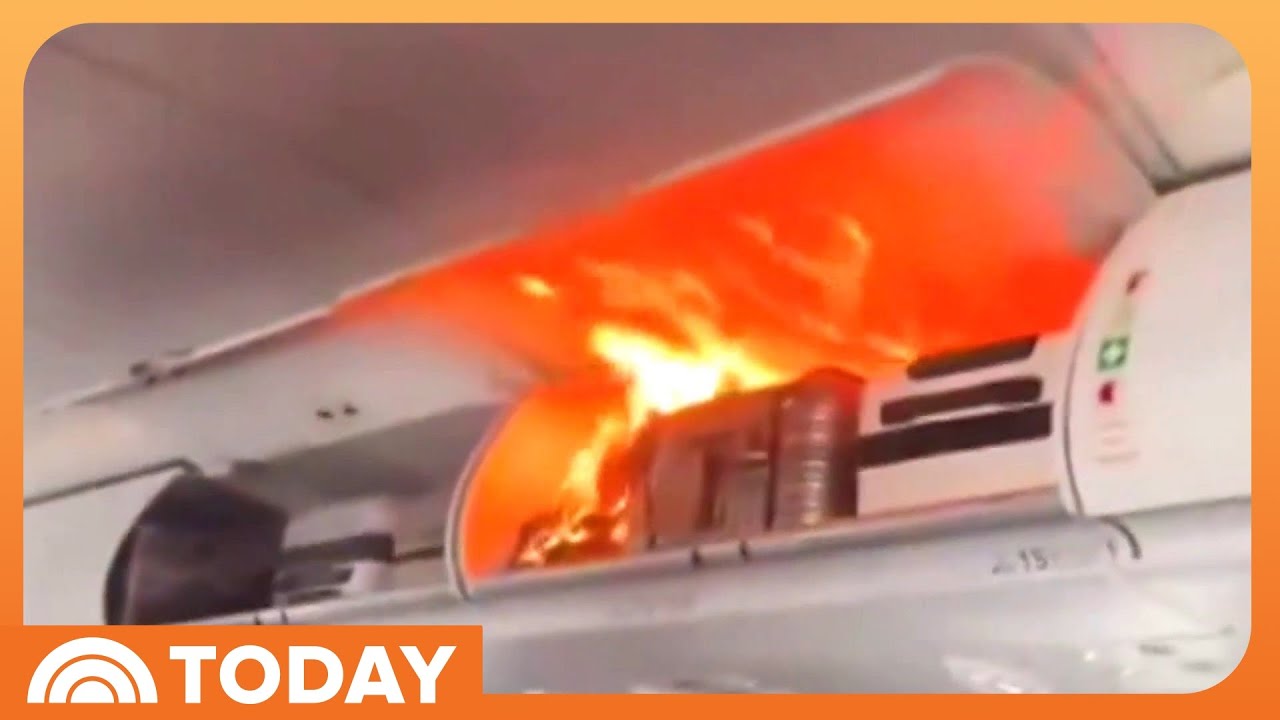 Lithium Battery Causes Fire Midair; Cargo Plane Skids Into Water