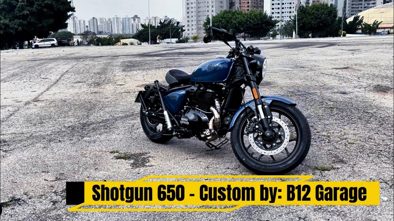  A SHOTGUN 650 do Marcelo Luna é a mais linda do BRASIL 