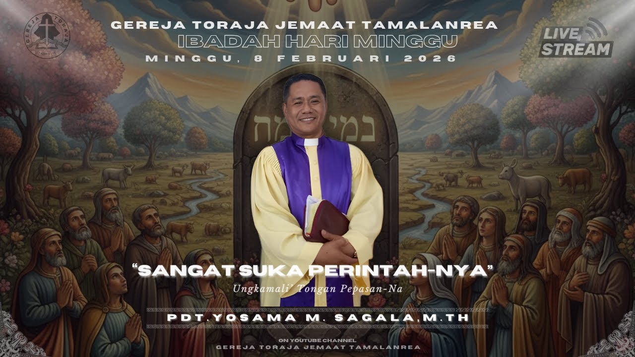 Ibadah Hari Minggu, 8 Februari 2026 | Gereja Toraja Jemaat Tamalanrea