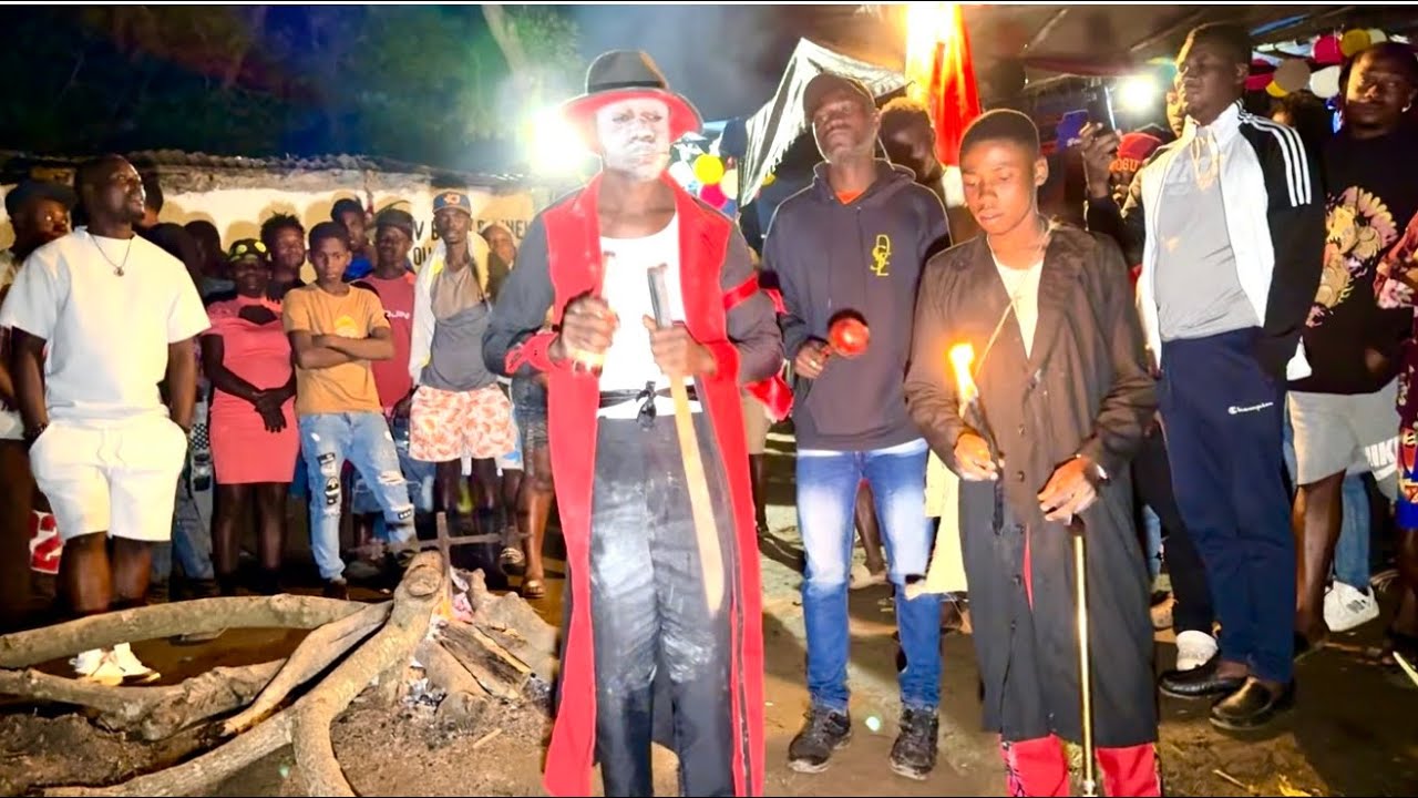 LWA BAWON AN KAP MANIFESTE SOU JÈN BÒKÒ EDENEL PANDAN SEREMONI VODOU A BWADLANS LIMONAD
