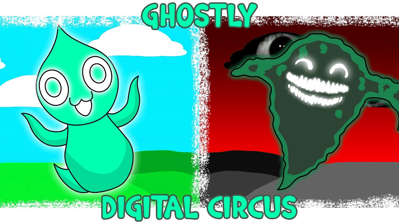 My Sprunki OC: Ghostly (from Digital Circus)