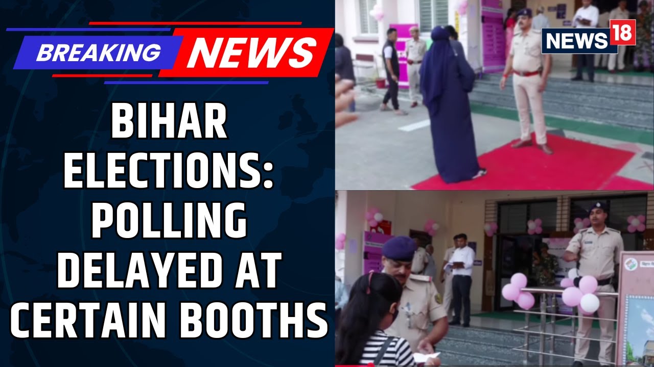 Bihar: Chaos At Patna Veterinary College Polling Booth; Polling Delayed At Certain Booths | News18