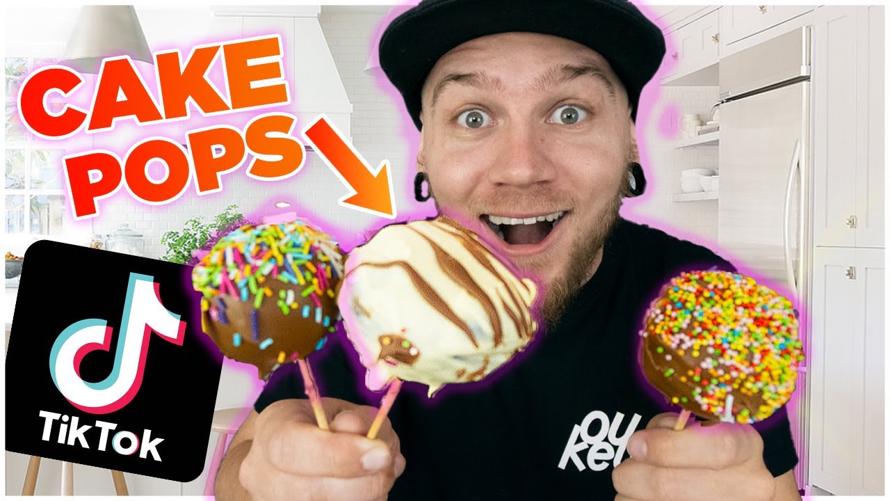 Skúšam VIRÁLNY TikTok Trend - CAKE POPS *Chutné*