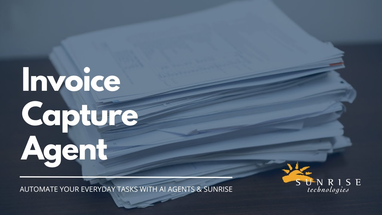 Get Started with AI Agents: Invoice Capture Agent