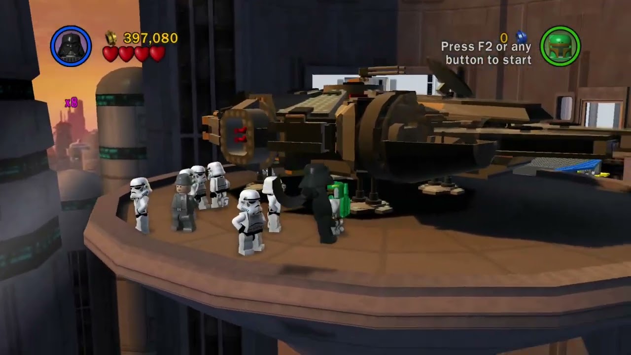 LEGO Star Wars The Complete Saga part 15: Betrayal Over Bespin Minikits + Challenge