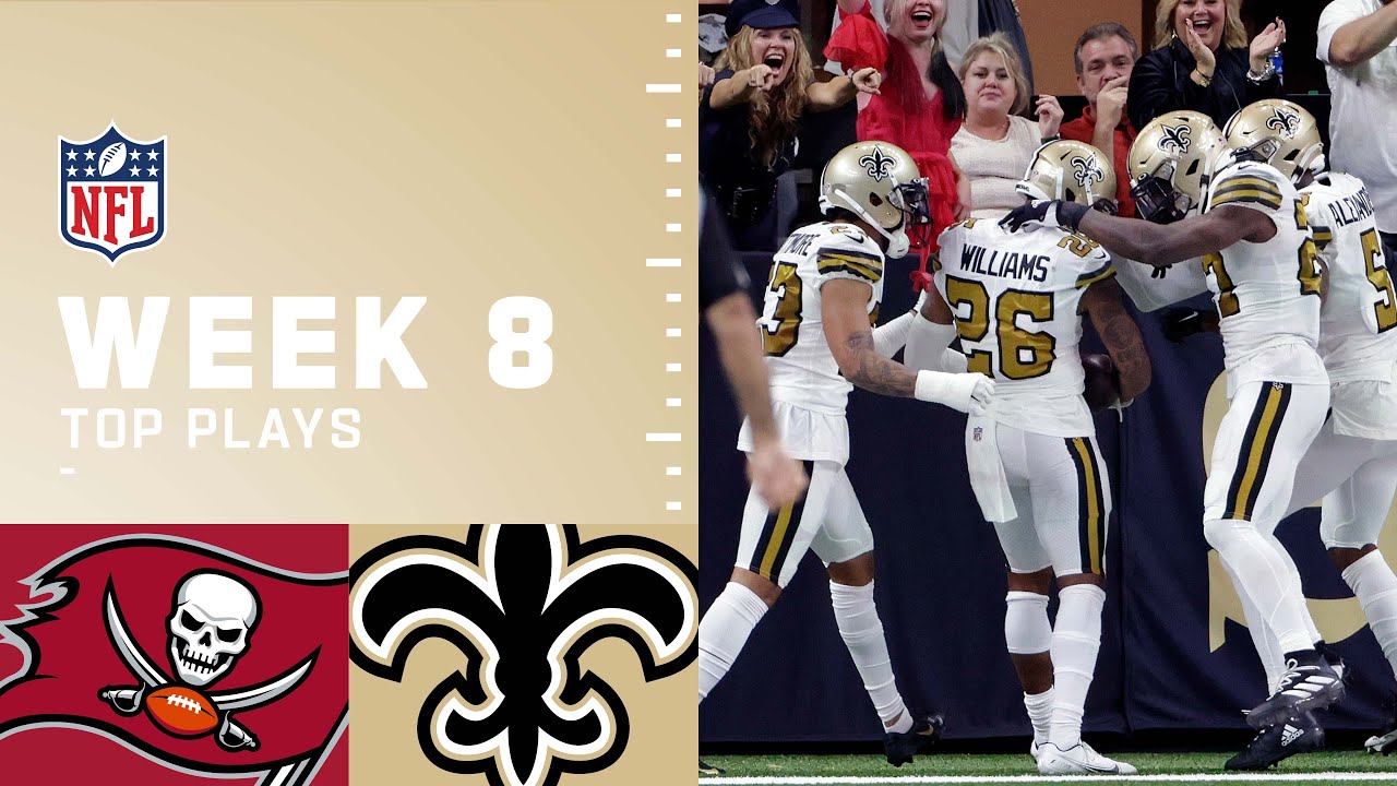Saints Top Plays from Week 8 vs. Buccaneers | New Orleans Saints