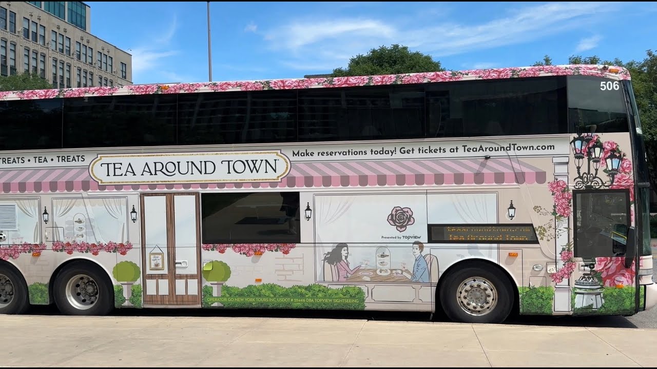 Afternoon Tea On A Bus! - Dallas