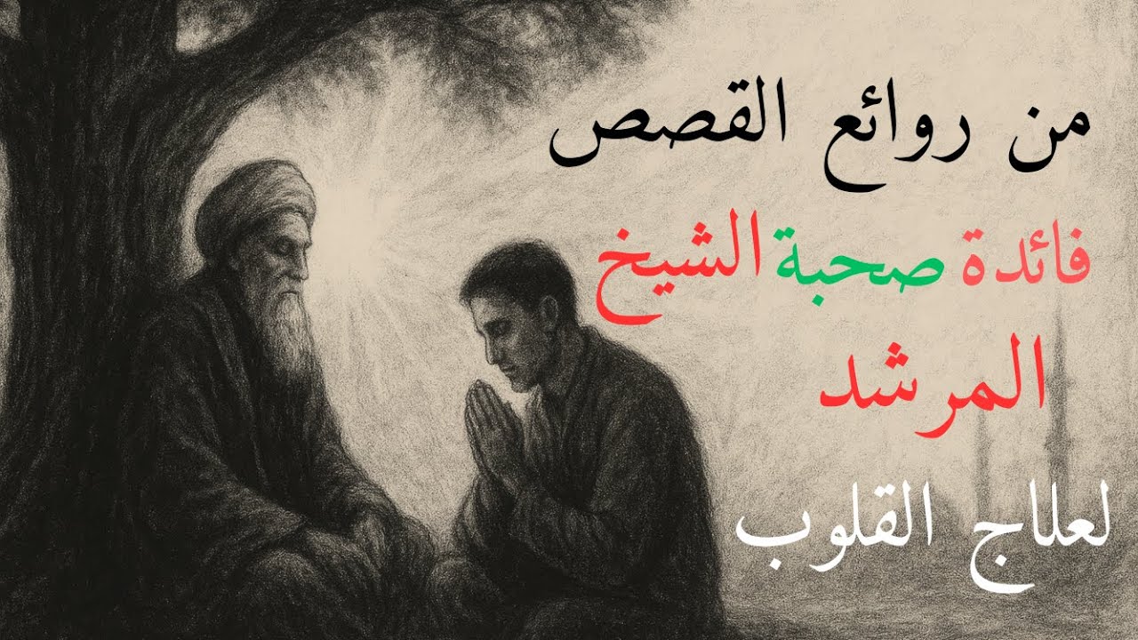 من روائع القصص | عن فائدة صحبة الشيخ المرشد في علاج القلوب