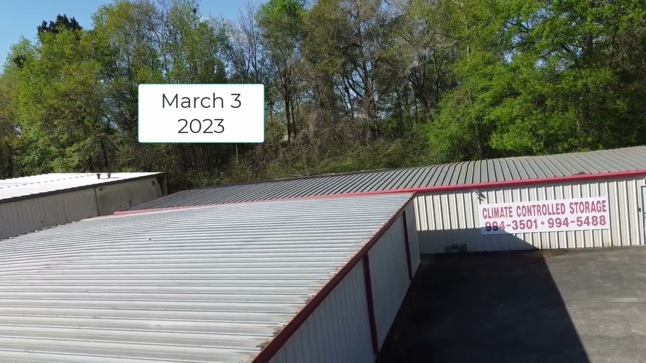 Buna TX town center drone video Flights