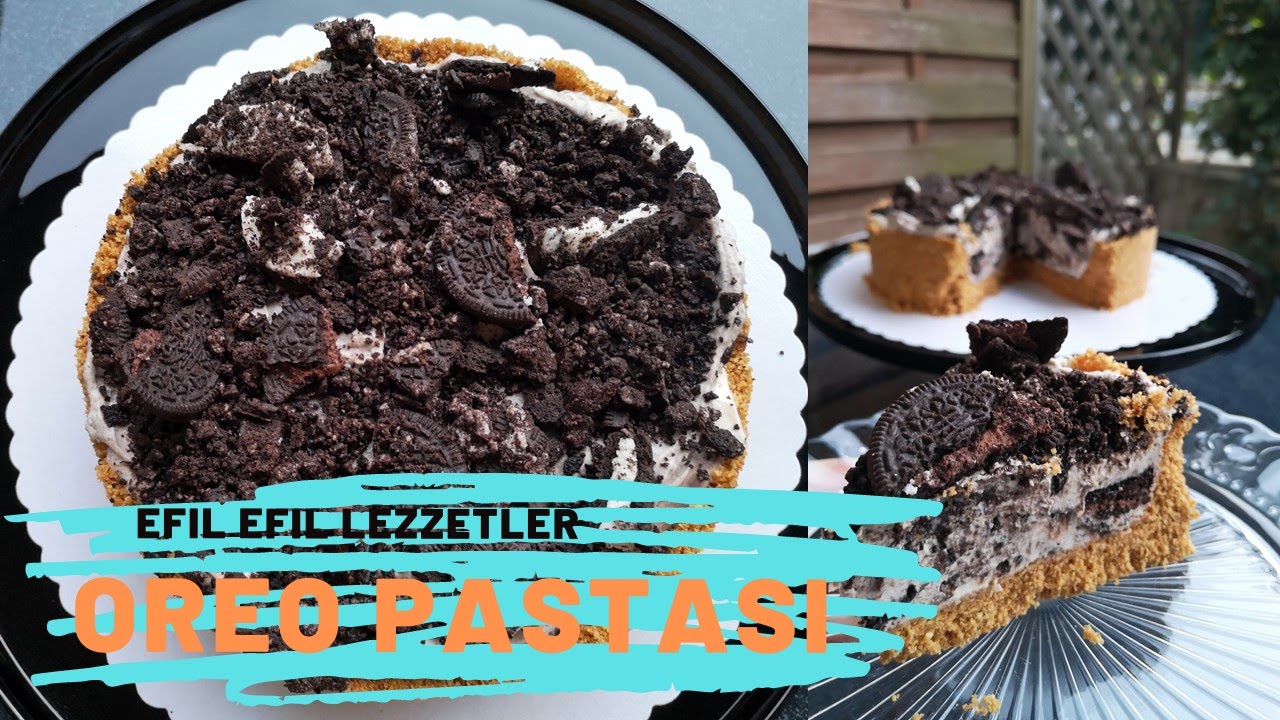 Pişmeyen #Oreo Pastası | Cheesecake | No Bake Käsekuchen