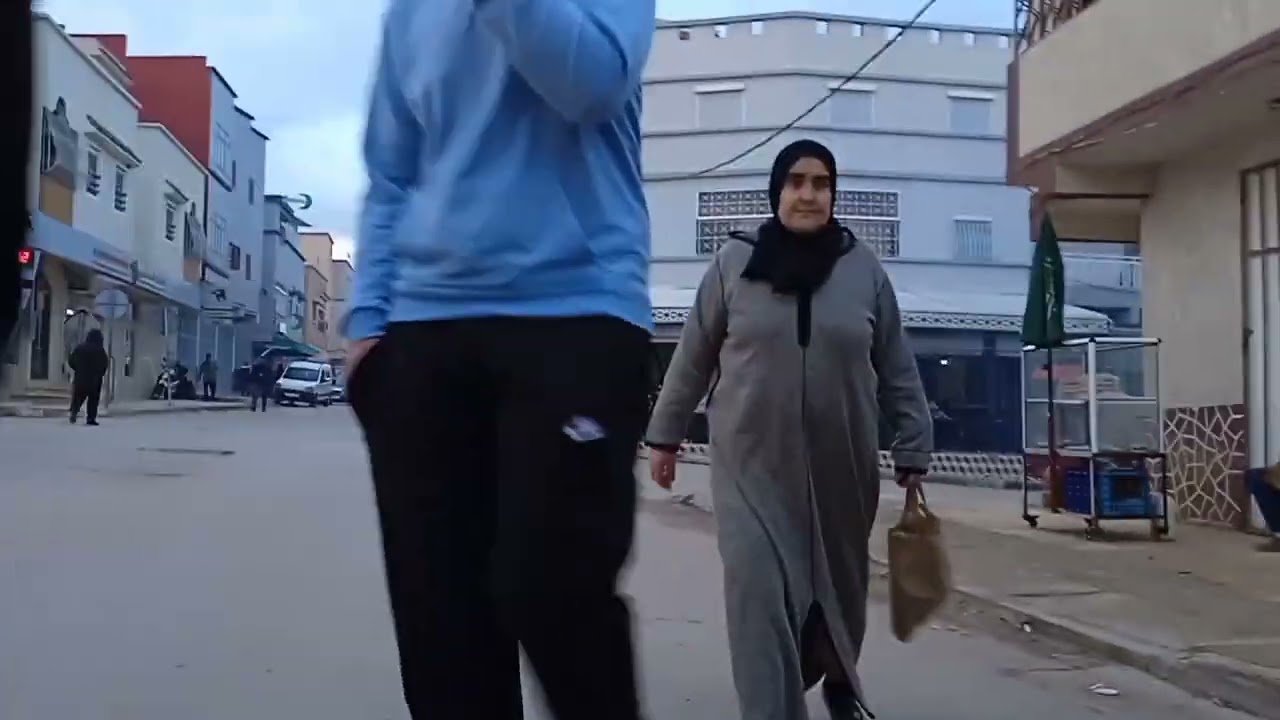 جولة في شوارع مدينة تاهلة 🌳🌴🇲🇦