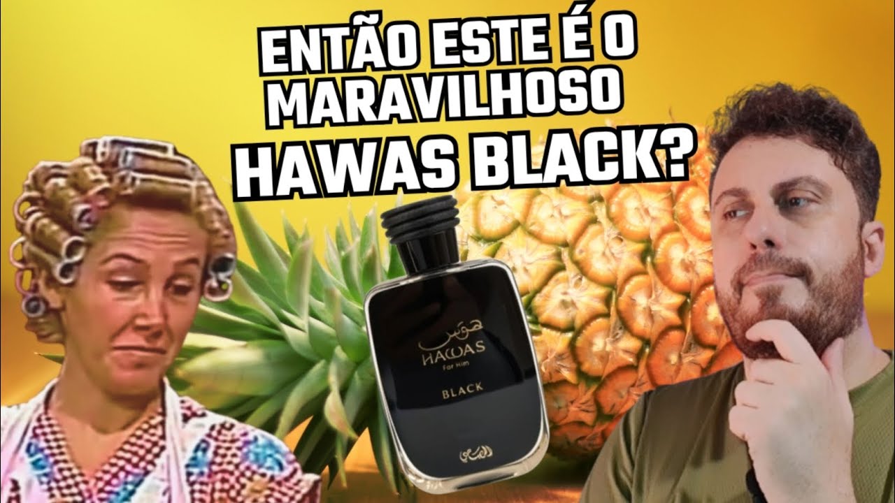✅️ É TUDO ISSO MESMO? Perfume HAWAS BLACK de RASASI #WesleyeDicas 