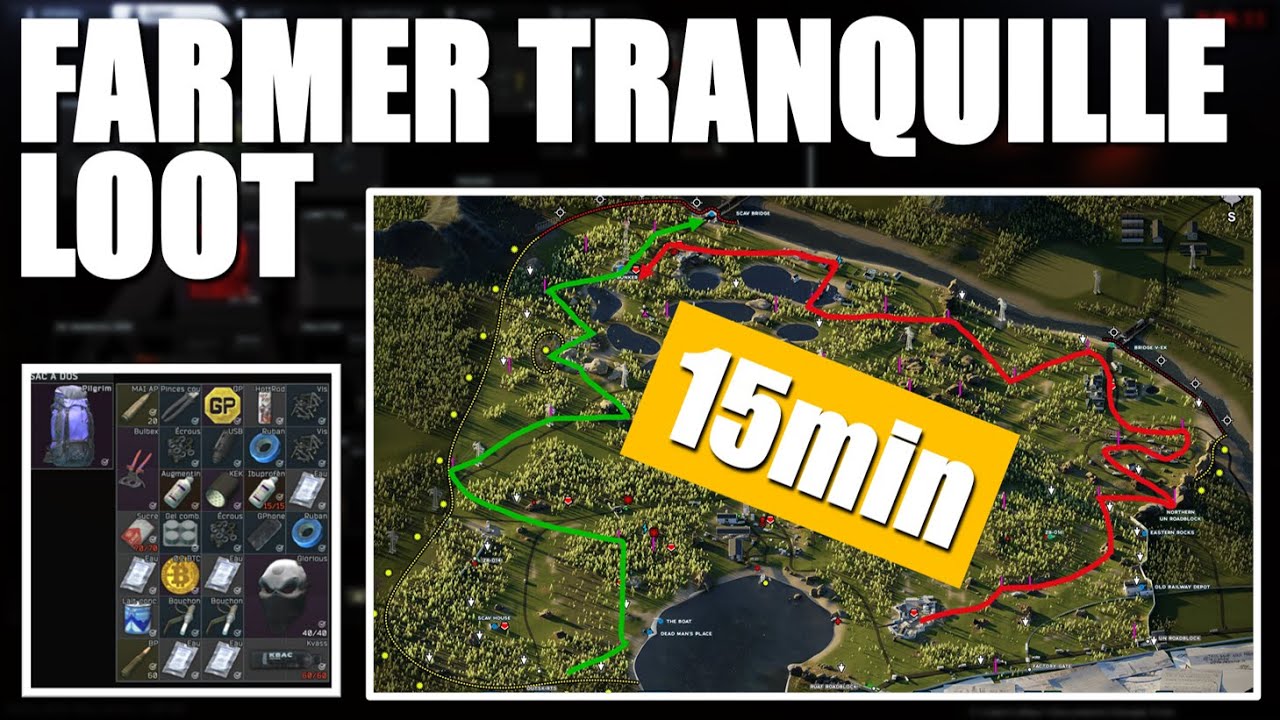 Route de LOOT sur Bois pour faire des MILLIONS au calme - Gameplay Best-of Tarkov Fr