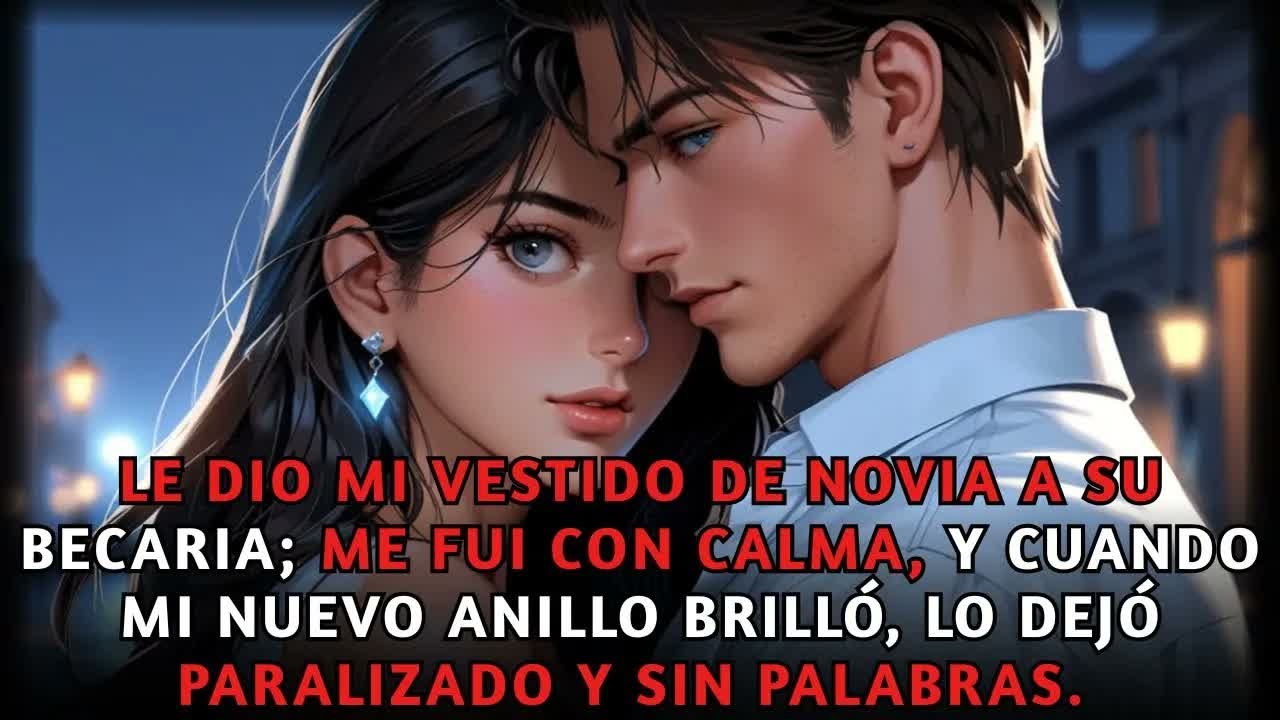 Le dio mi vestido de novia a su becaria; me fui, hasta que mi nuevo anillo lo dejó paralizado.