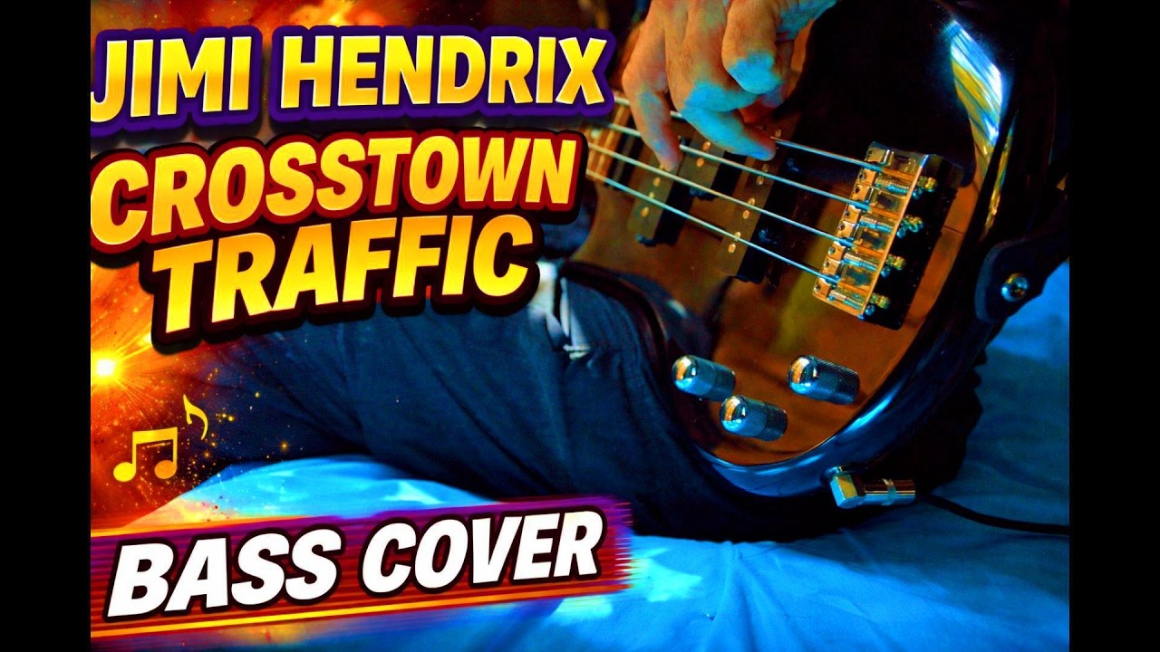 Jimi Hendrix Crosstown Traffic Bass Cover | Classic Rock Bass 🇺🇸