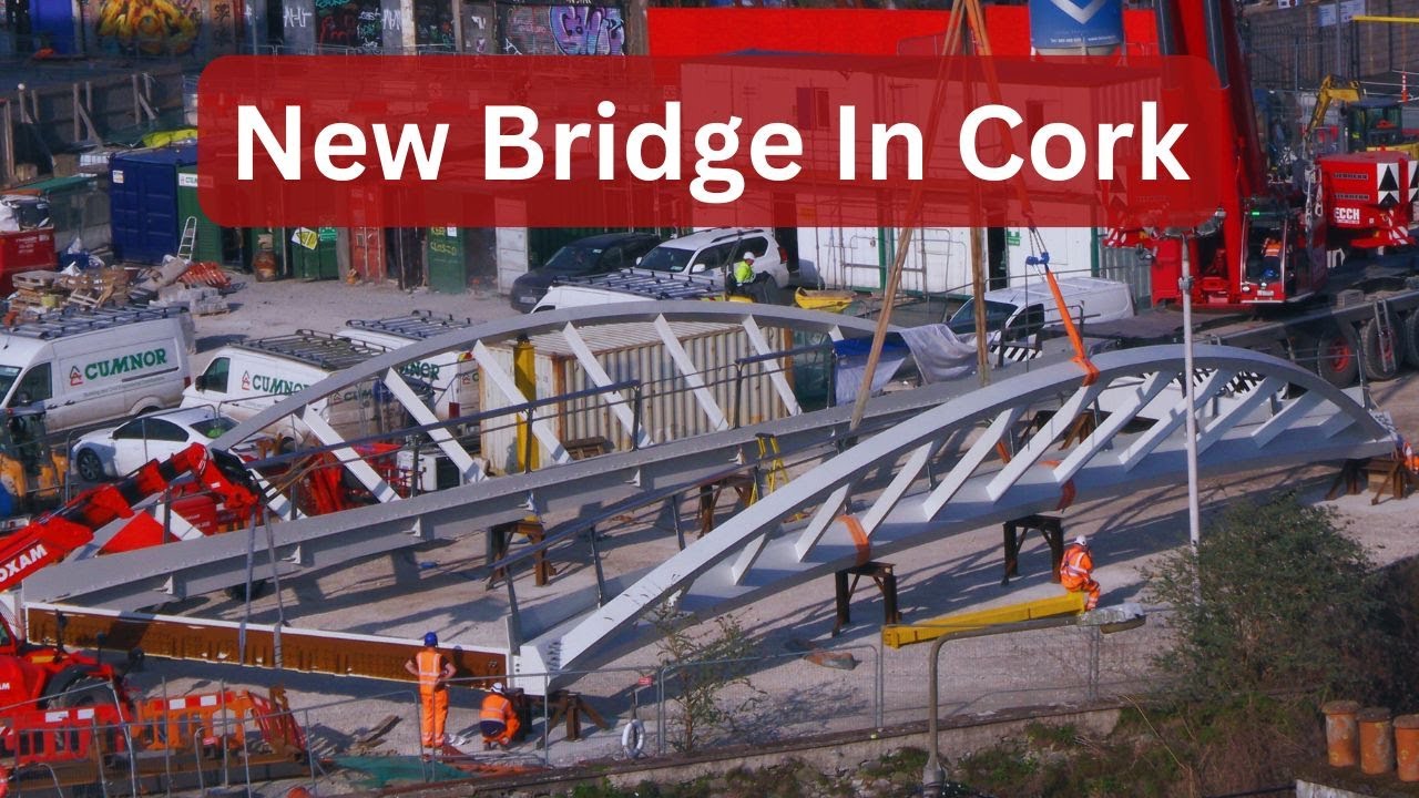 Major Work On The New Brewery Quarter Bridge | Cork City