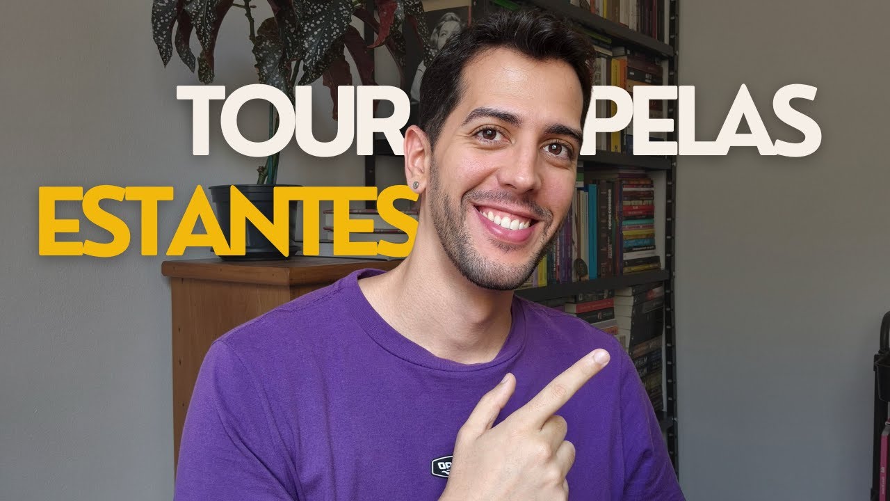 Bookshelf tour: um passeio pela minha biblioteca!