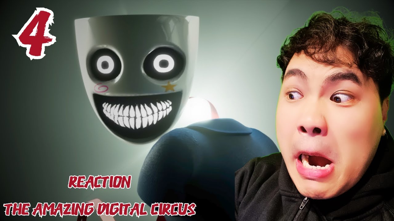 Reaction The Amazing Digital Circus ep4 ใส่หน้ากากเข้าหากัน